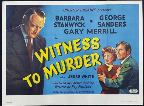 witness to murder